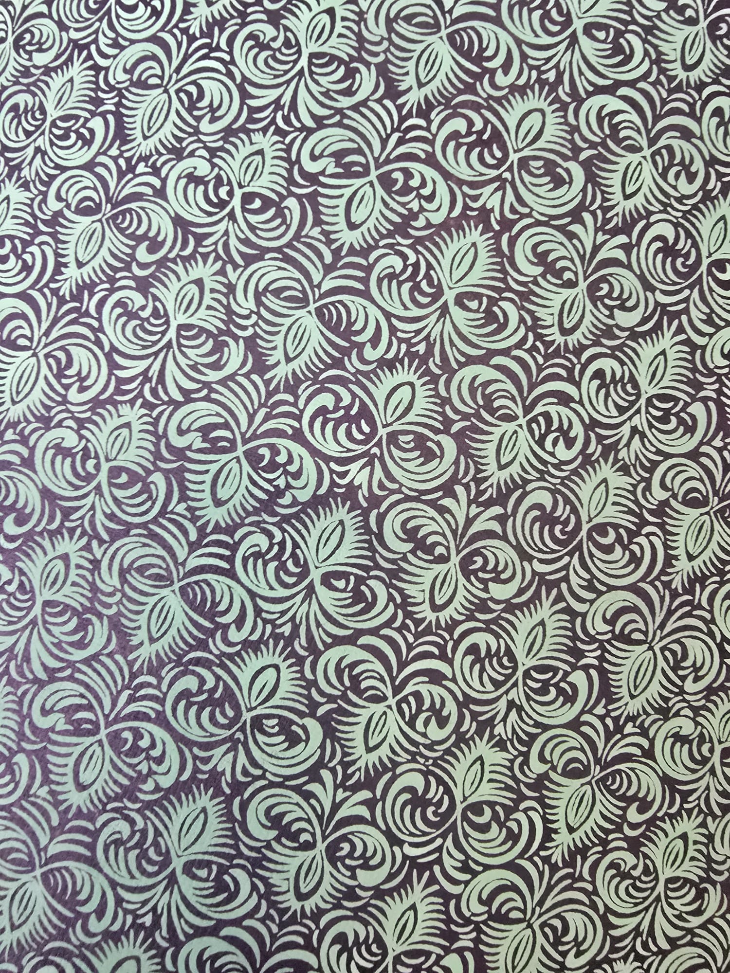 Boucles d'oreilles Kriyōla – Papier Indien résiné Bleu Envoûtant